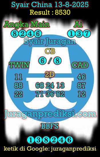 prediksi china 13 agustus 2025, syair china hari ini rabu 13-8-2025, bocoran china, prediksi china akurat, syair china, prediksi china jitu