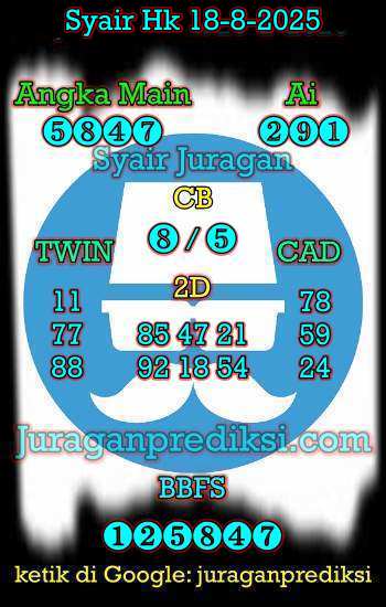 prediksi hk 18 agustus 2025, syair hk hari ini senin 18-8-2025, prediksi syair hongkong 18 agustus 2025, prediksi hk jp jitu dan akurat